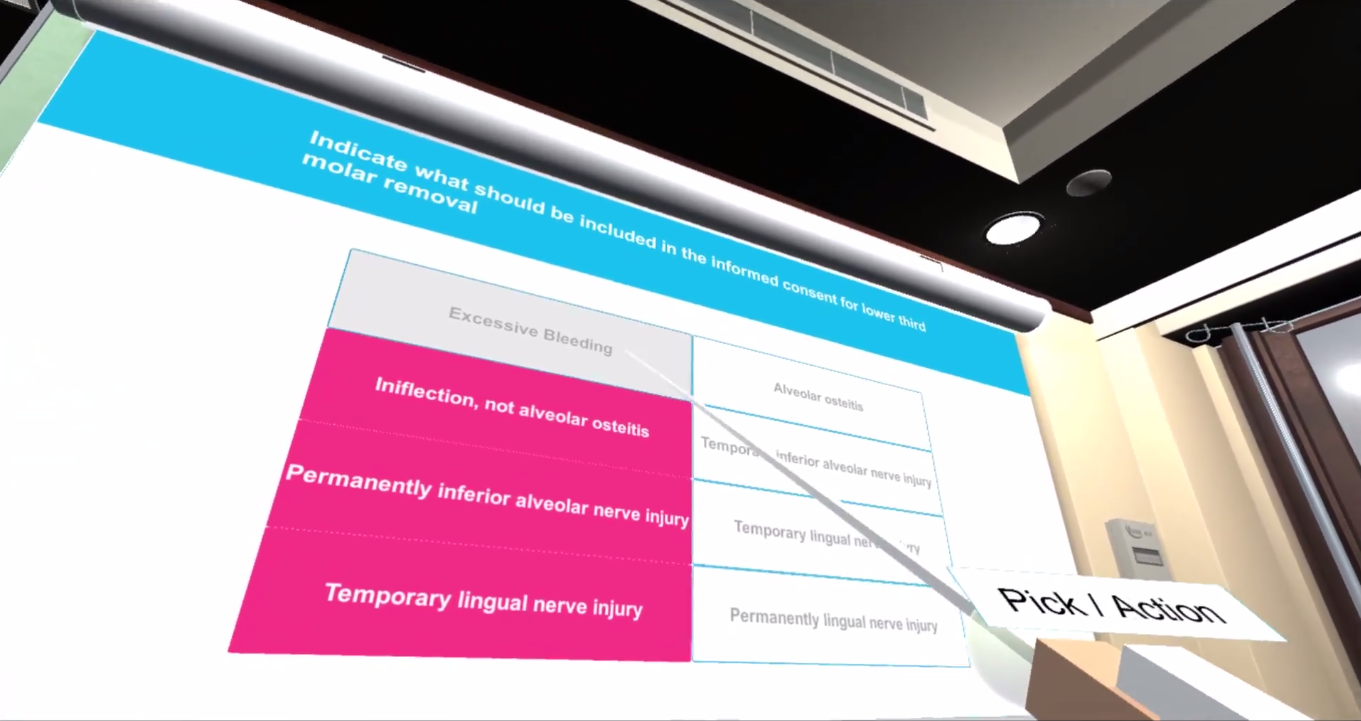 Virtual Reality Oral Surgery